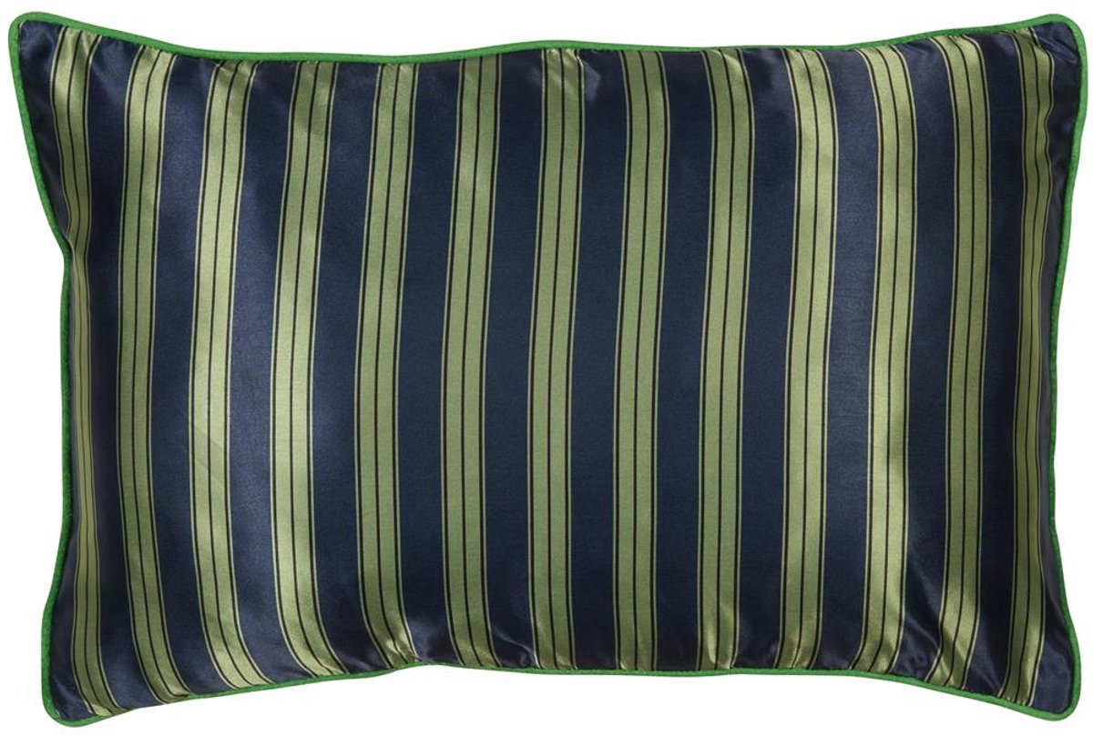 Vtwonen Pyjama-Dekorationskissen – 40 x 60 cm – Blaugrün