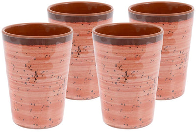 Bo-Camp-Becher - Halo - 4 Stück - Melamin - Ton
