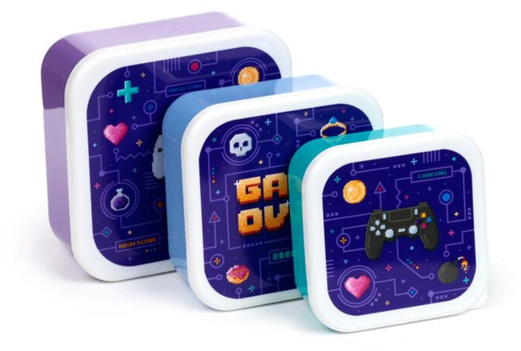 Setzen Sie 3 Lunchbox M L XL -Spiel über