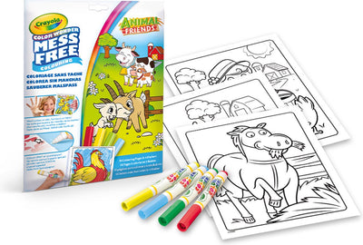 Crayola - Farbwunder - Hobbypaket - Freunde des Bauernhofs - Malbuch für Kinder