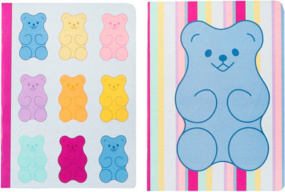 Kangaro-Notizbücher – B'log Sweet Candy – Größe A4 – mit Linie – 2 Stück – mit Erdbeerduft – an-122640-a