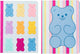 Kangaro-Notizbücher – B'log Sweet Candy – Größe A4 – mit Linie – 2 Stück – mit Erdbeerduft – an-122640-a