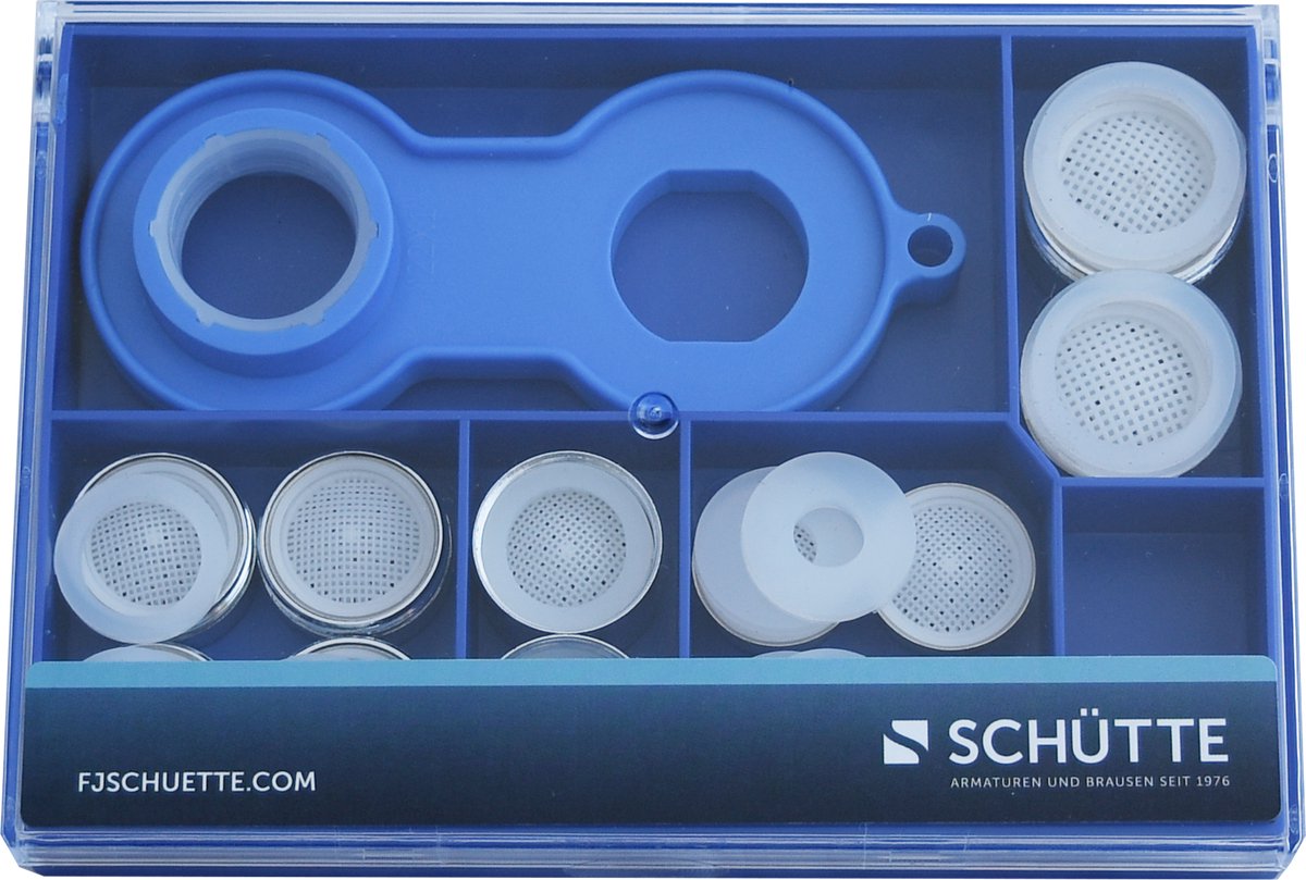 Schütte Strahlreglerbox - Box mit Ersatzstrahlreglern - verschiedene Größen