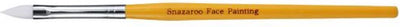 Snazaroo mittlerer Make-up-Pinsel, gelb, flach