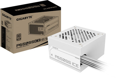 Gigabyte Ice-Serie – PC-Netzteil – 650 W – 80 Plus Silber – Effizienz