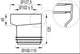Plieger Wisa Kunststoff-Topfhülse Exzenter 100 110 mm Sprung 20 mm weiß