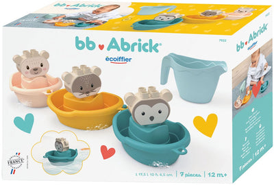 Abrick Badeboote Tiere mit Bewässerung, 7dlg.