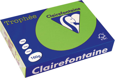 Clairefontaine Trophäe intensiv A4 Grasgrün 160 g 250 Blatt