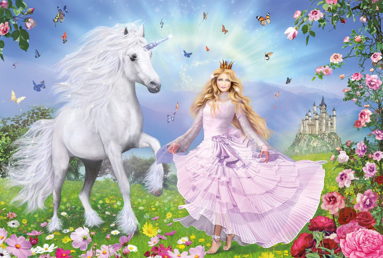 Schmidt - Puzzle - Prinzessin der Einhörner - 100 Teile - Kinder - ab 6 Jahren