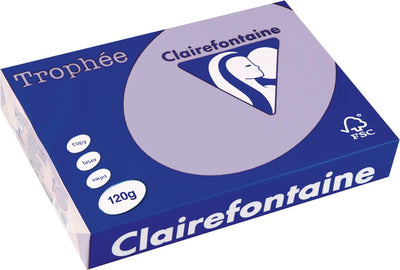 Clairefontaine Trophäe Pastell A4 Flieder 120 g 250 Blatt