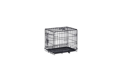 Beeztees Hundebox XS – Hundebox – faltbar – Schwarz – 49 x 36 x 40 cm