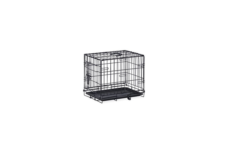 Beeztees Hundebox XS – Hundebox – faltbar – Schwarz – 49 x 36 x 40 cm