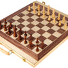Kleines Fußholzschach und Backgammon