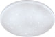 Eglo Frania-s Deckenleuchte - LED - ø 22 cm - weiß - glitzernd