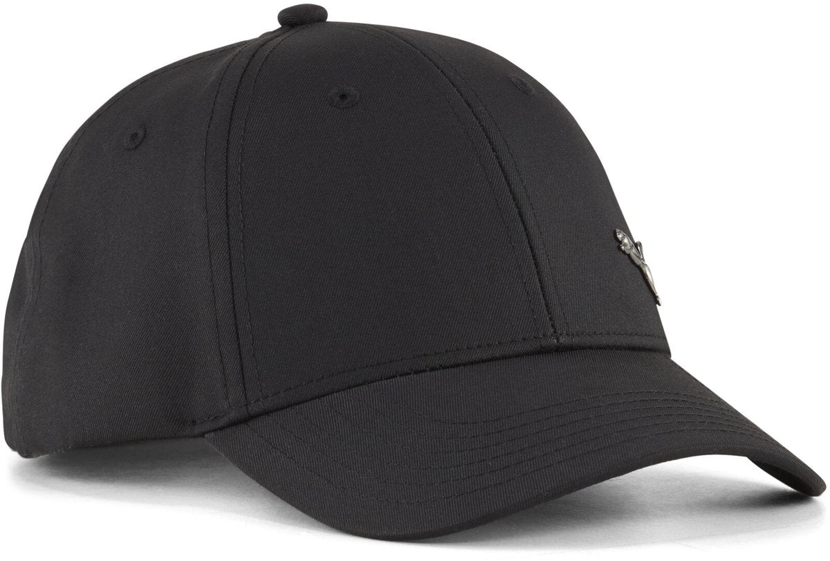 Puma ESS Metal Cat BB Cap Jr Unisex-Kappe – Schwarz