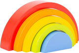Kleine Fußhölzern Bausteine ​​Regenbogen, 5dlg. - afbeelding 1
