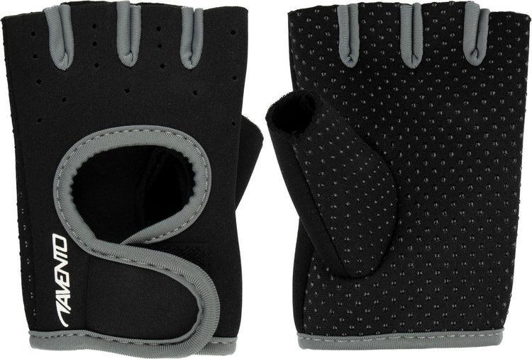 Avento Fitnesshandschuhe - Neopren - Schwarzgrau - Größe S M