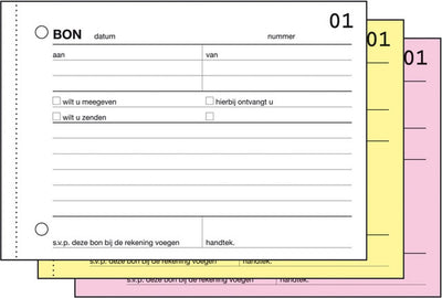 Sigel Quittungsbuch – Express – A6 quer – Block 3x50 Blatt – mit Kohlefaser – SI-40270
