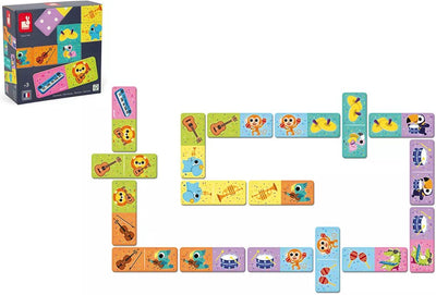 Janod - Spiel - Domino-Musikinstrumente