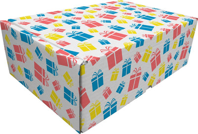 Rathaus-Geschenkpaket-Box 4 – Design-Packungen – 30,5 x 21,5 x 11 cm – 5 Stück – rd-351132-5