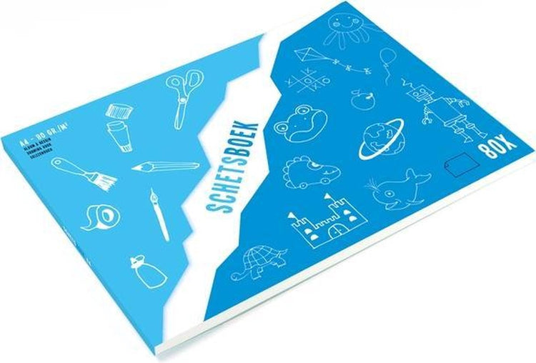 Kangaro-Skizzenbuch – A4 – 80 Blatt – 80 Gramm – k-5918107
