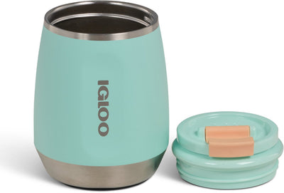 Igloo - Flip 'n' Sip - Weinbecher - Grün - 0,295l - Thermoskanne