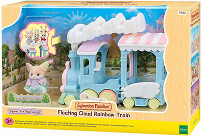 Sylvanian Family 5702 Wolken-Regenbogen-Zug – 1 samtweiche Babyspielzeugfigur