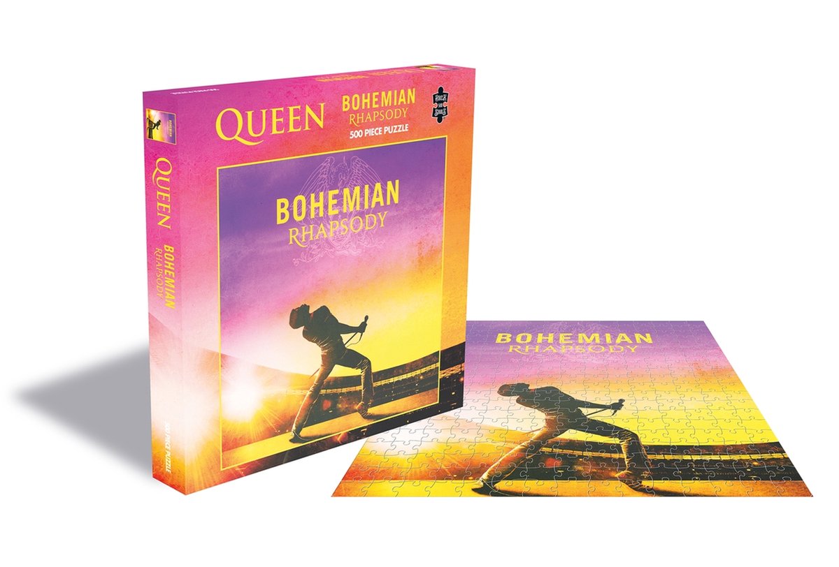 Plastikkopf-Königin-Puzzle Bohemian Rhapsody – Puzzle 500 Teile