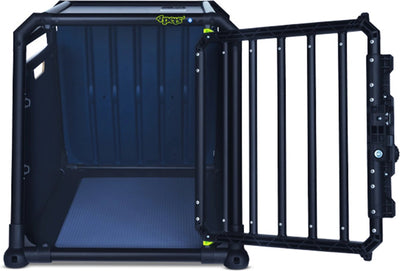 4pets - Autobench Pro Black 1 - Small - geeignet für Hunde bis 17 kg