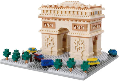 Nanoblock Baukasten Arc de Triomphe Deluxe - 1560 Teile.