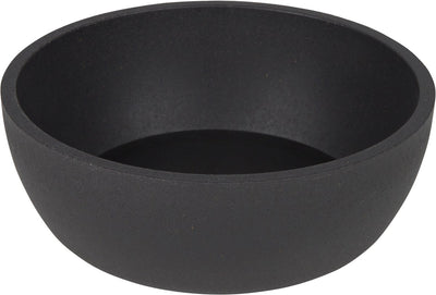 District 70 Bambus-Hundefutternapf – 2er-Pack – dunkelgrau – Größe S – rutschfest – Hundefutter-Wassernapf