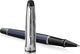 Waterman Expert Tintenroller | metallblaue Lackierung mit Palladium-Detail | gemeißelte Kappe | mit Geschenkbox
