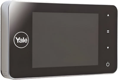 Yale - Digitaler Türspion DDV 4500 - Silber - Aufzeichnung beim Klingeln an der Tür