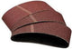 Wolfcraft – Bandschleifpapier 75 x 533 – Körnung 40, 80, 120 – 9 Stück – 1916100