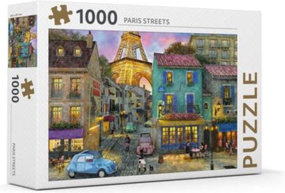 Rebo-Puzzle – Pariser Straßen – 1000 Teile – Premium-Qualität
