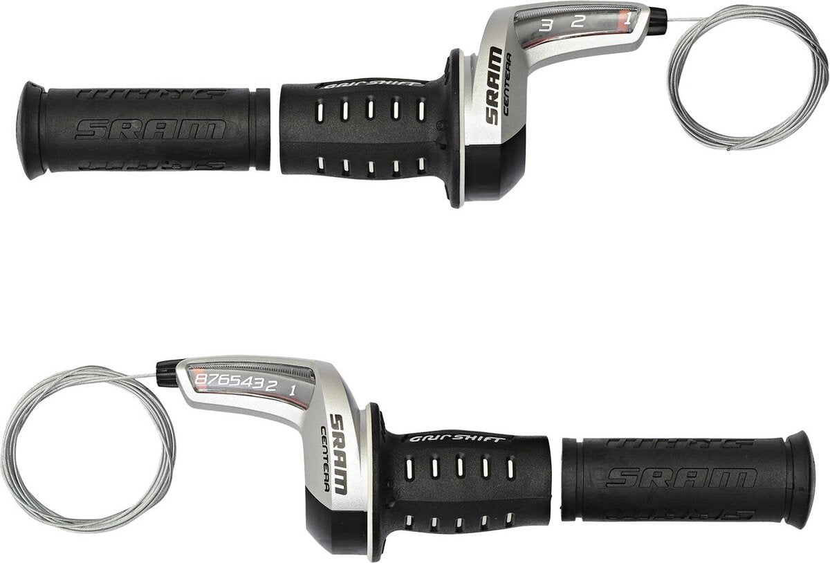 Sram Centera A1 Schalthebelset schwarz 8s