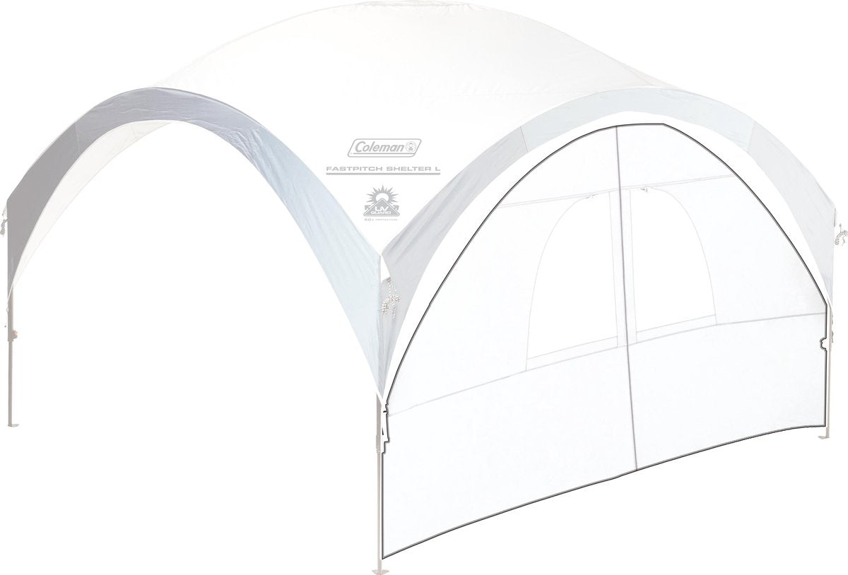 Coleman Fastpitch Shelter L – Sonnenwand mit Tür