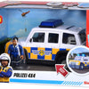 Feuerwehrmann Sam Polizeiauto mit Spielfigur