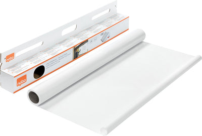 Nobo Instant-Whiteboard, trocken abwischbare Blätter auf Rolle – 25 elektrostatische Blätter – 60 x 80 cm – weiß