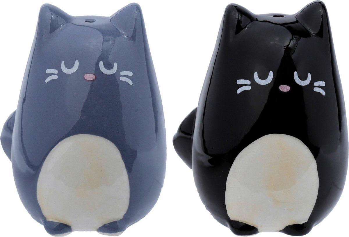 Katzenfeiner Katzenpfeffer und Salz stelschwarz grau