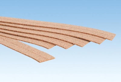 Noch 50490 n, hohe Korkbettung (L x B x H) 500 x 28 x 2 mm