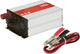 Carpoint-Wechselrichter – 24 V > 230 V – Dauerleistung 300 W – Spitzenleistung 600 Watt – USB-Anschluss zum Laden anderer Geräte – Anschluss an die Batterie mit Batterieklemmen – integrierter Kühlventilator – Abmessungen 120 x 100 x 50 mm