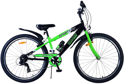 Volare Sportivo Kinderrad - Jungen - 26 Zoll - Grün - 7 Zahnräder