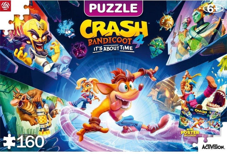 Gute Beute Crash Bandicoot 4: Es ist an der Zeit Puzzle (160 Teile)