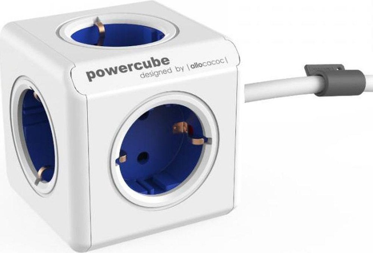 Allocacoc Powercube erweitert de; blau