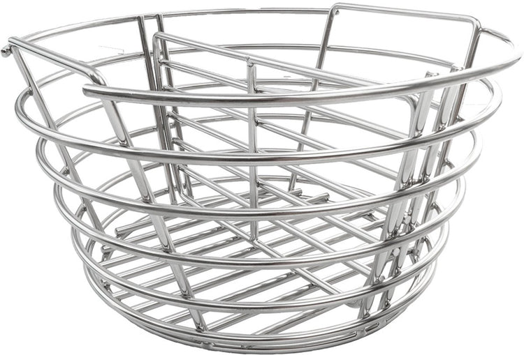 Patton Edelstahl-Kohlekorb für 15–16 kompakte Kamado – 26 x 25 x 14 cm