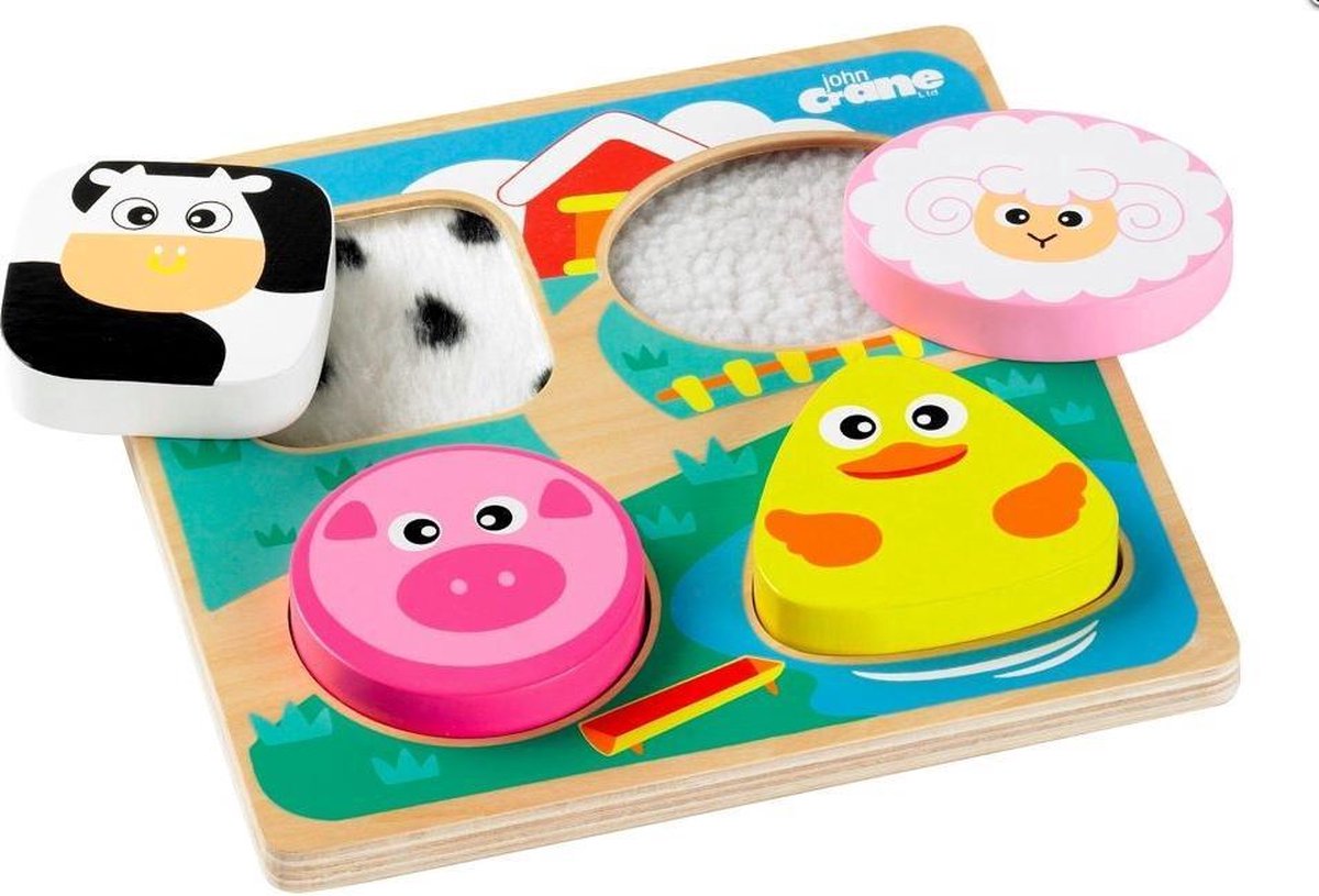 Tidlo Tastpuzzle Bauernhof, 4 Teile