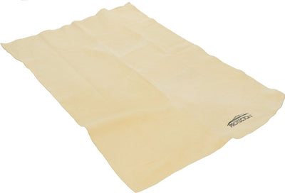 Protecton natürliches Fensterleder XL – großes Format – zum streifenfreien Trocknen gewaschener Oberflächen – hohe Saugfähigkeit – auch für den Hausgebrauch – 61 x 39 cm