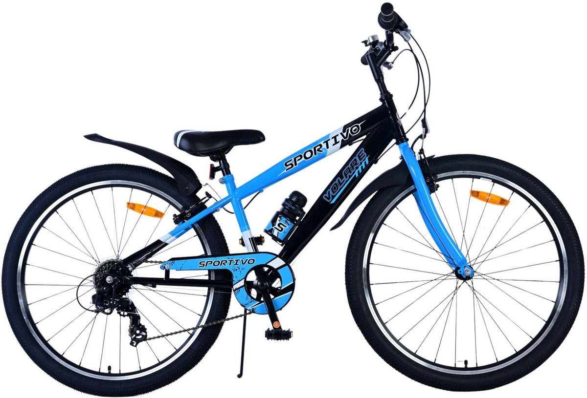 Volare Sportivo Kinderrad - Jungen - 26 Zoll - Blau - 7 Zahnräder