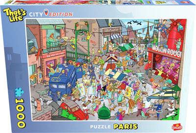 Goliath Golitath That's Life City Edition: Paris-Puzzle – 1000 Teile.